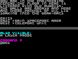 Galaxias screenshot 2 for ZX Spectrum